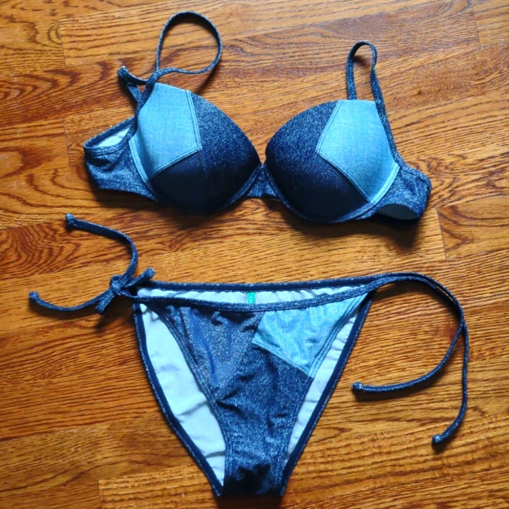 Denim Bikini Set